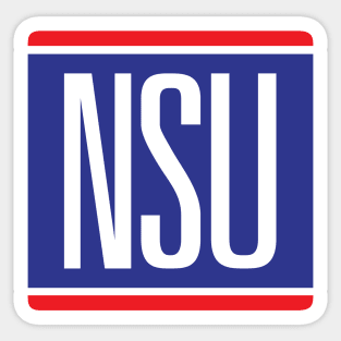 Uber-retro NSU cars emblem Sticker